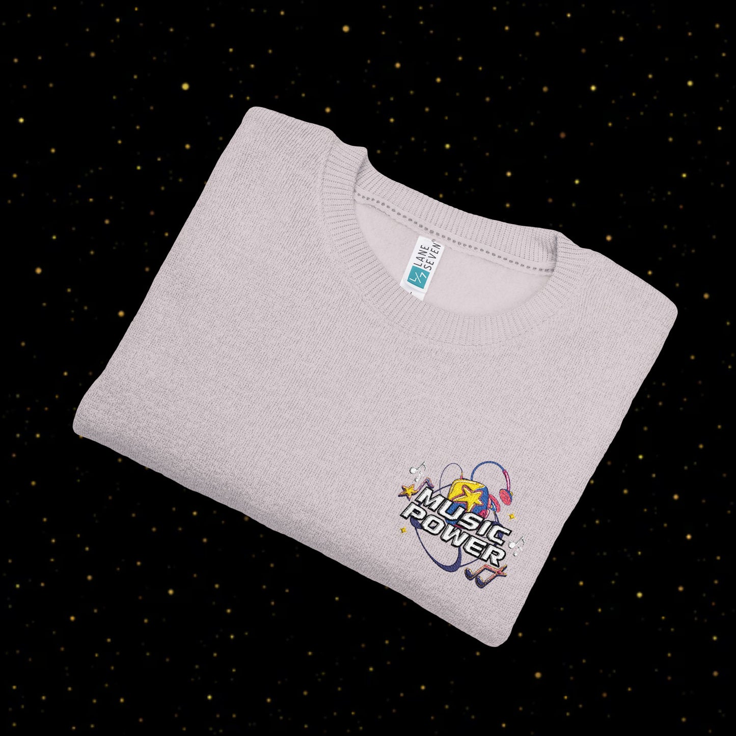 Music Power – Minimalistisches Grafik-Sweatshirt