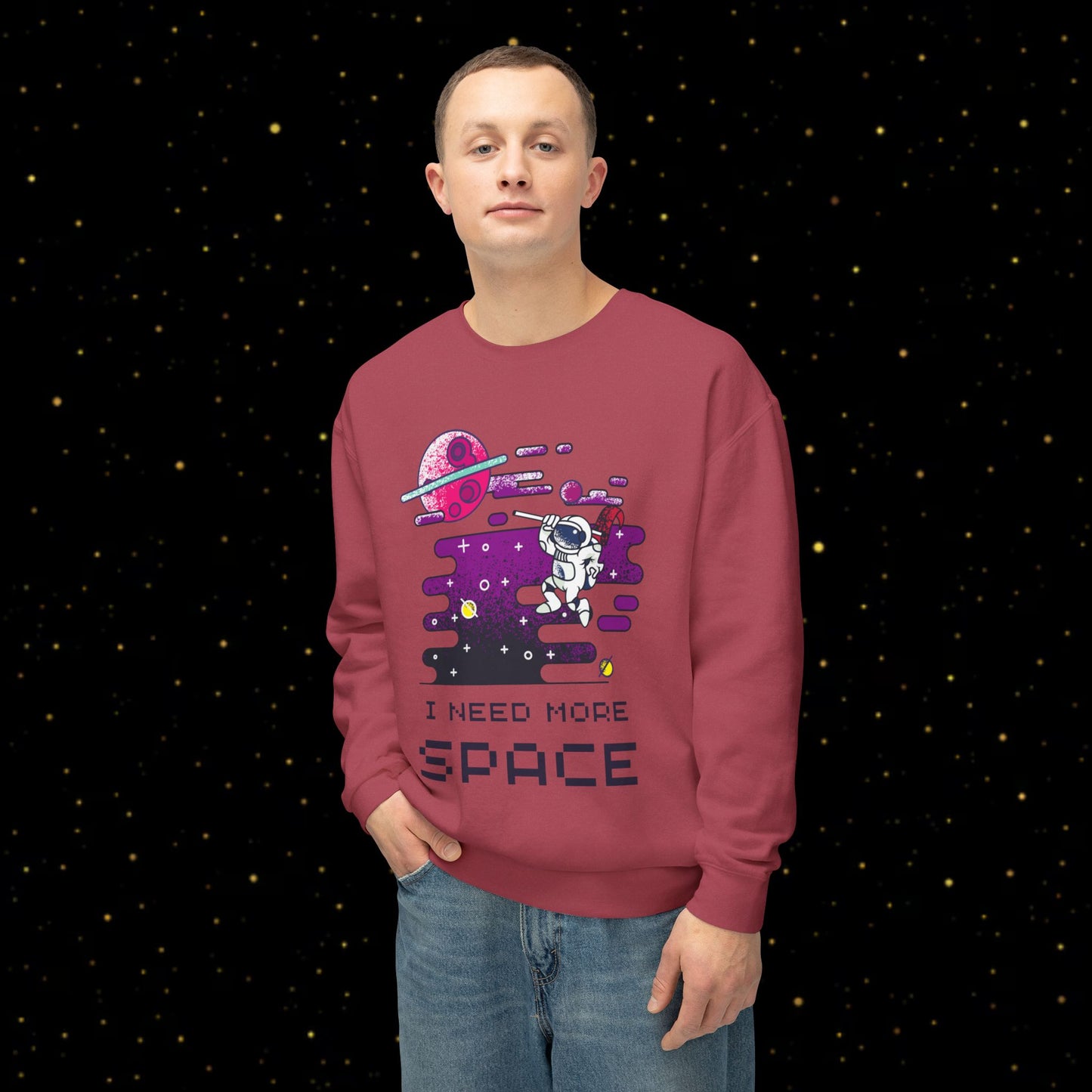 Ich brauche mehr Platz Sweatshirt