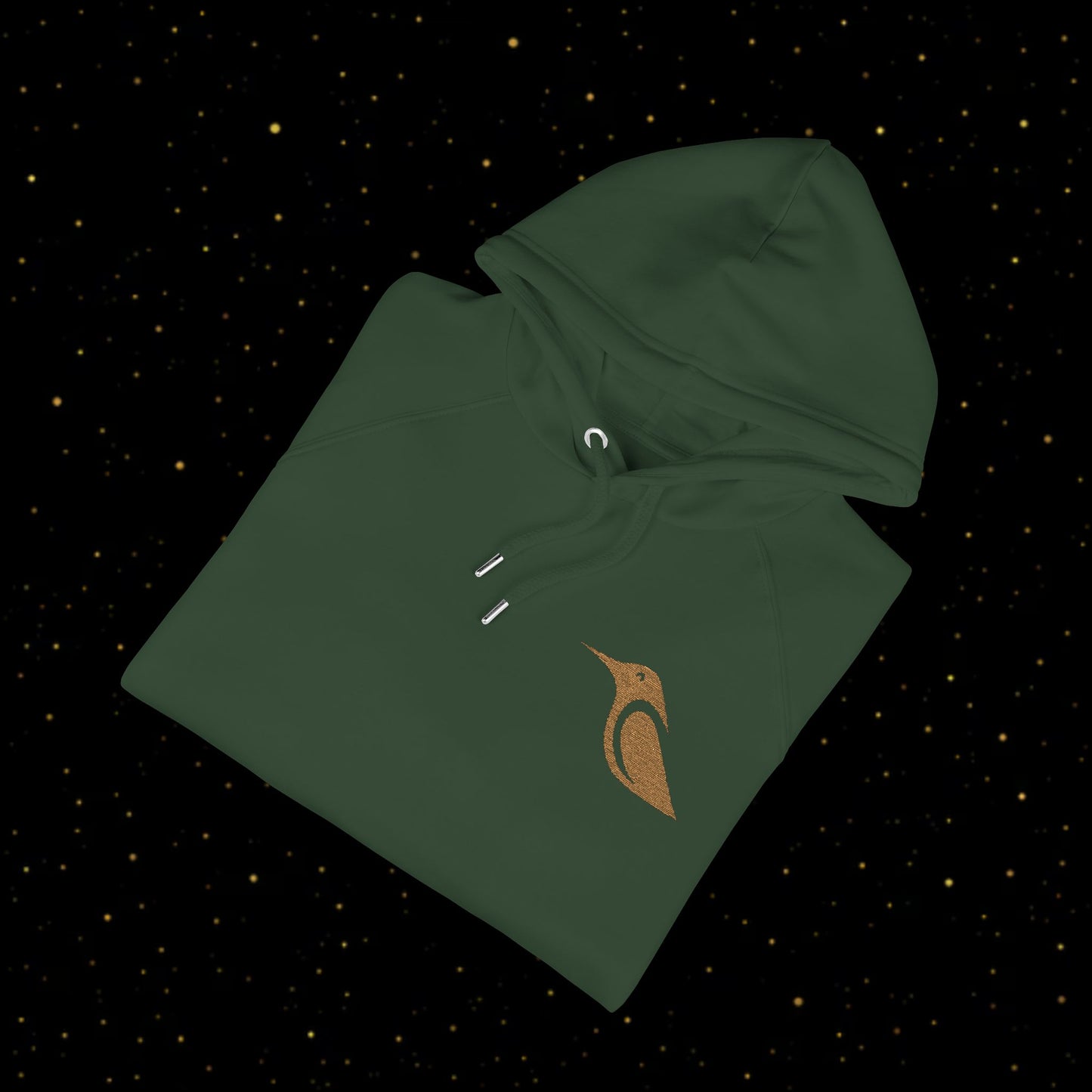 Vogel Logo Bio-Grundlagen Hoodie