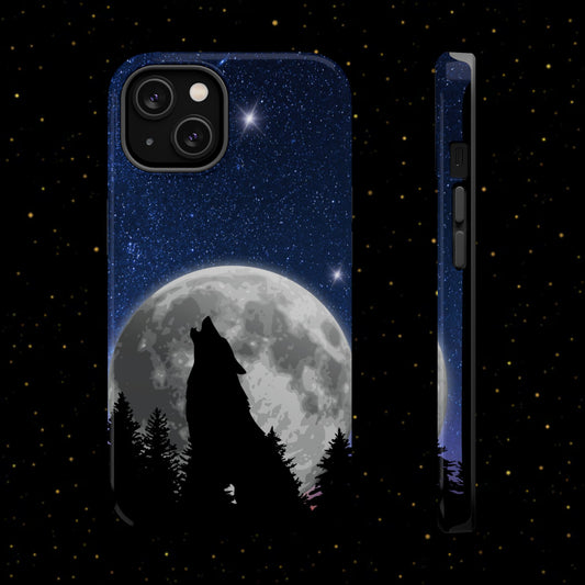 Wolfsheulen Mond Handyhülle