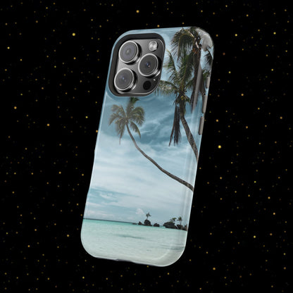  Tropischer Palmenstrand Handyhülle