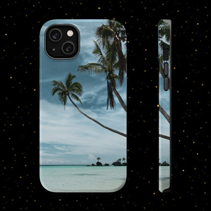  Tropischer Palmenstrand Handyhülle