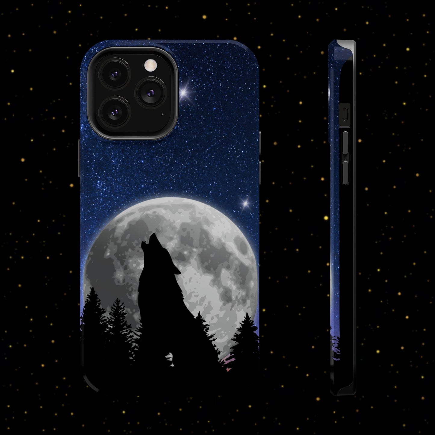 Wolfsheulen Mond Handyhülle