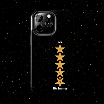 STARK für immer –  Minimale Stern Handyhülle