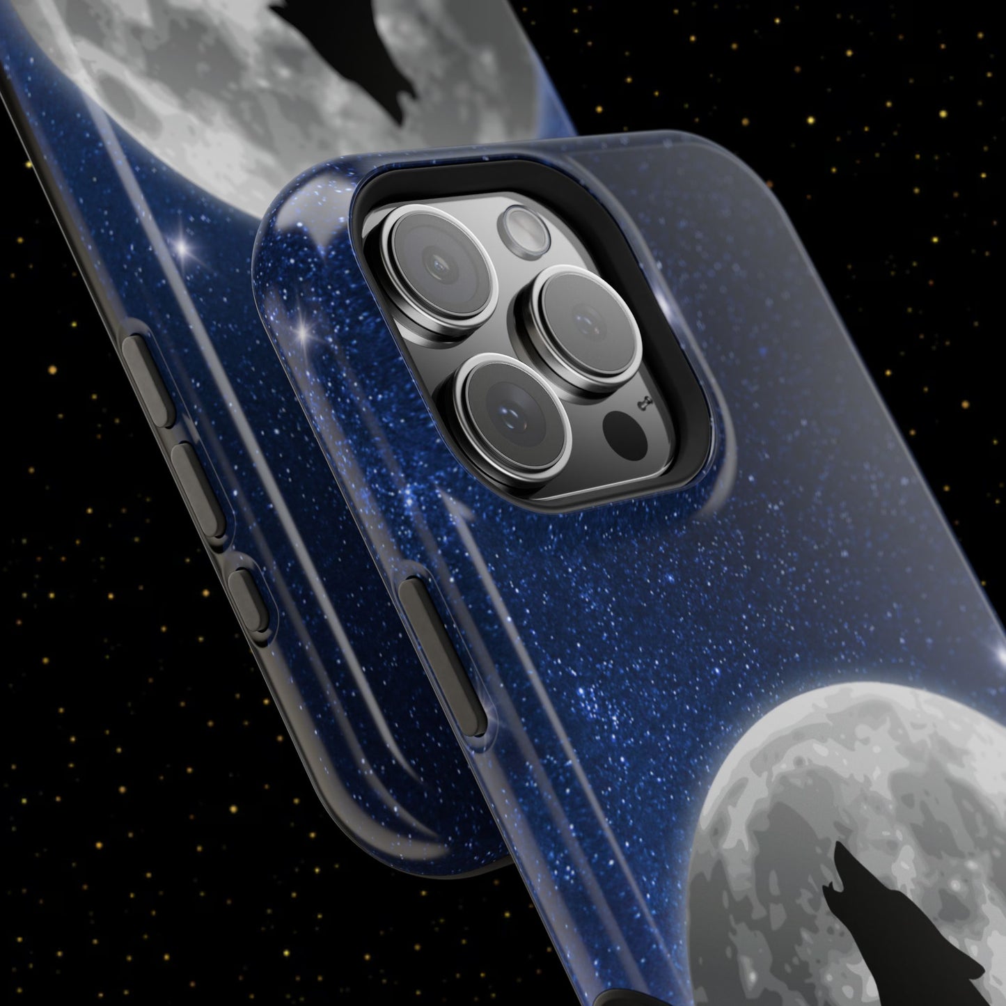 Wolfsheulen Mond Handyhülle