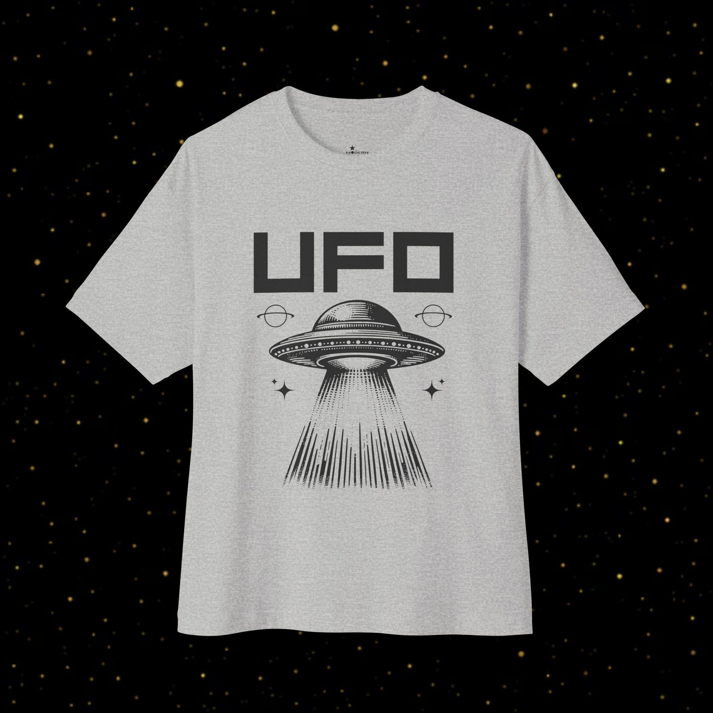 UFO-Grafik-T-Shirt