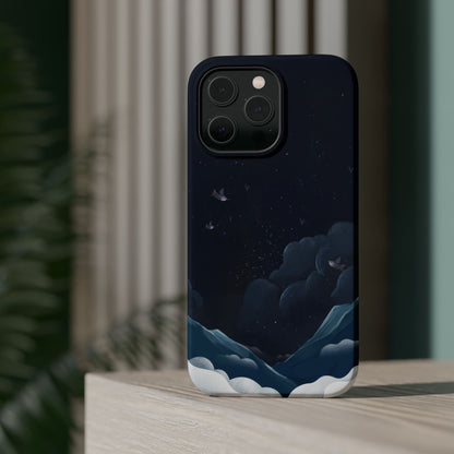 Magnetische Handyhülle <Nachthimmel>