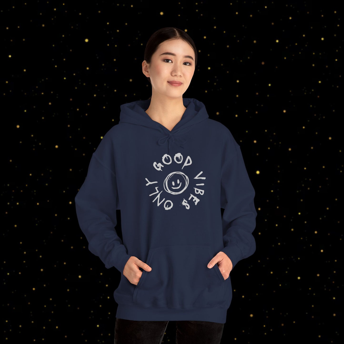 Good Vibes Only Hoodie Kapuzenpullover