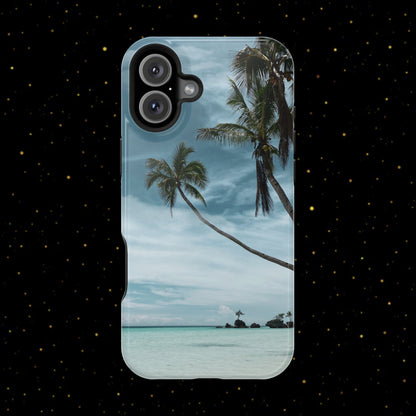  Tropischer Palmenstrand Handyhülle