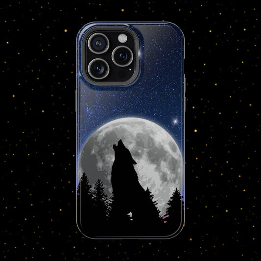 Wolfsheulen Mond Handyhülle