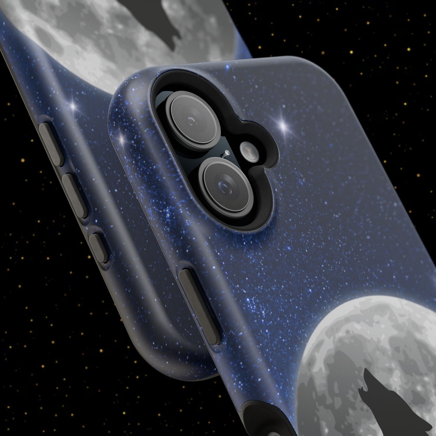 Wolfsheulen Mond Handyhülle