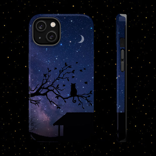 Handyhülle <Nachthimmelkatze>