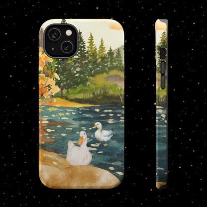 Flüsternde Flussenten Handyhülle