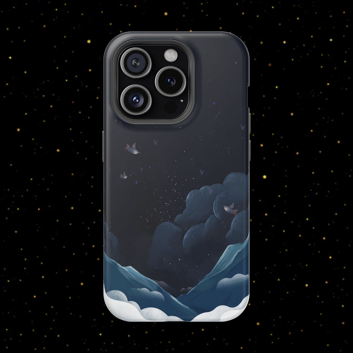 Magnetische Handyhülle <Nachthimmel>