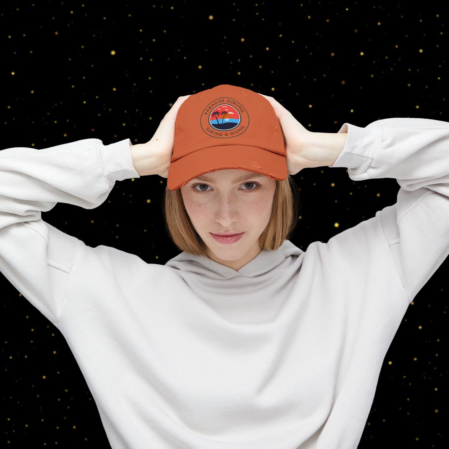 Paradise Surfing Cap