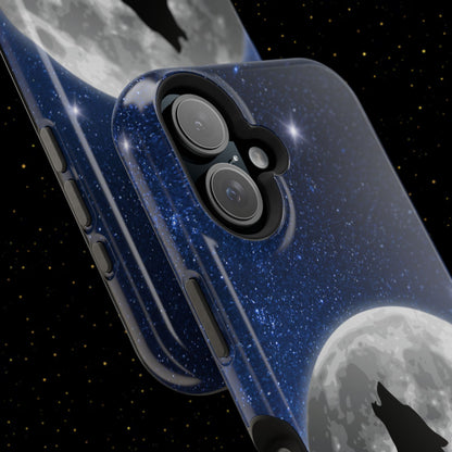 Wolfsheulen Mond Handyhülle