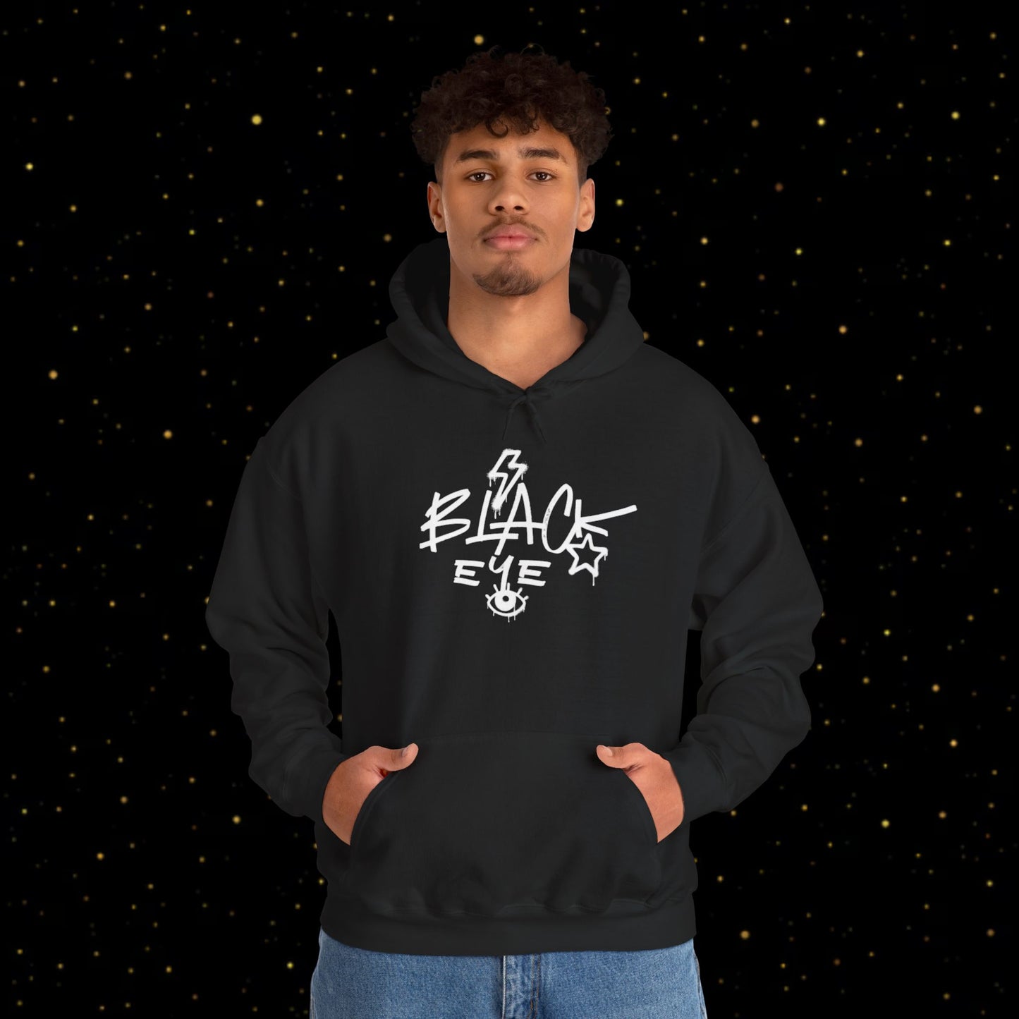 Black Eye Straße Kapuzenpullover