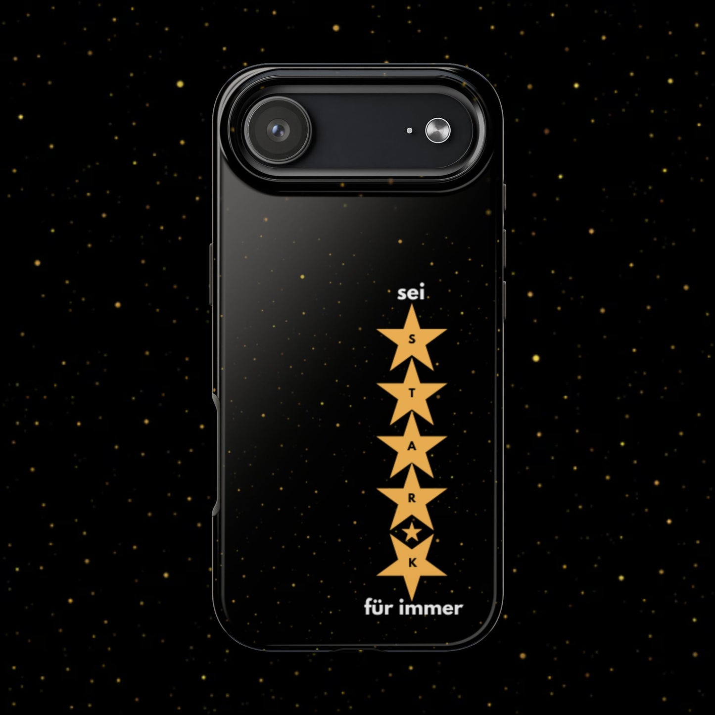 STARK für immer –  Minimale Stern Handyhülle