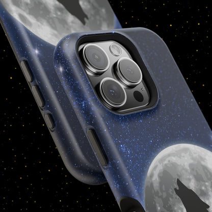 Wolfsheulen Mond Handyhülle