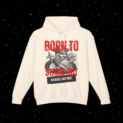 Wikinger 'Geboren, um aufzufallen' Kapuzenpullover