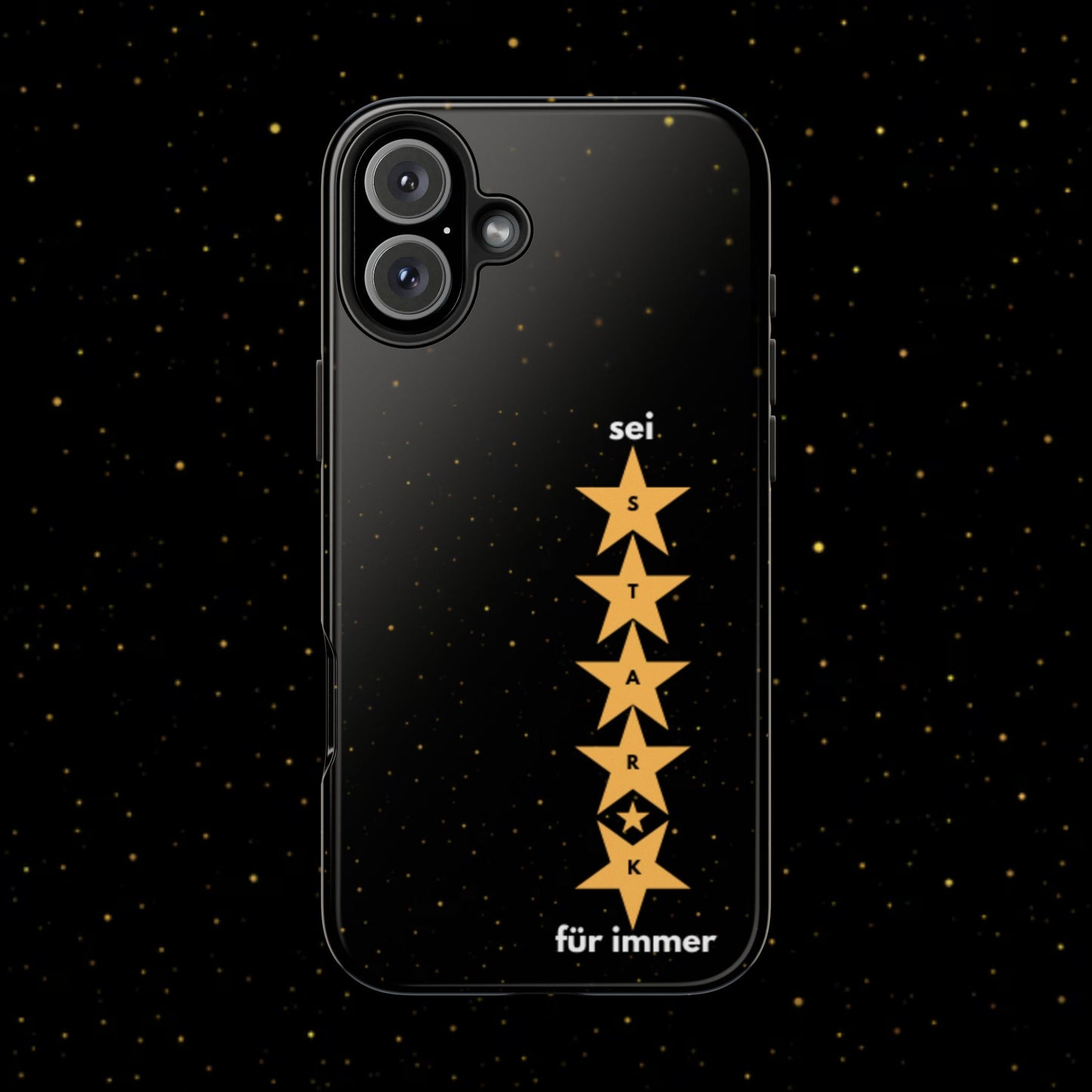 STARK für immer –  Minimale Stern Handyhülle