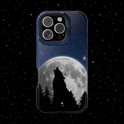 Wolfsheulen Mond Handyhülle