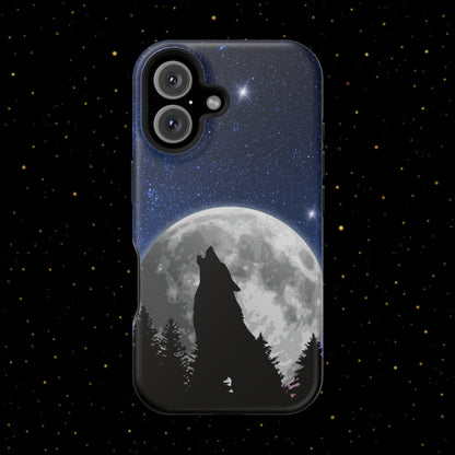 Wolfsheulen Mond Handyhülle