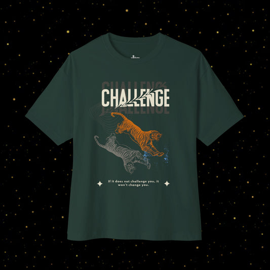 Tiger-T-Shirt <Herausforderungsmentalität>