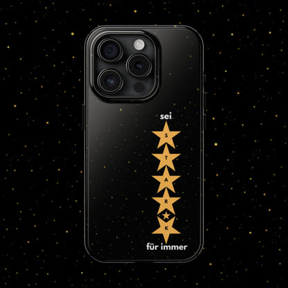 STARK für immer –  Minimale Stern Handyhülle