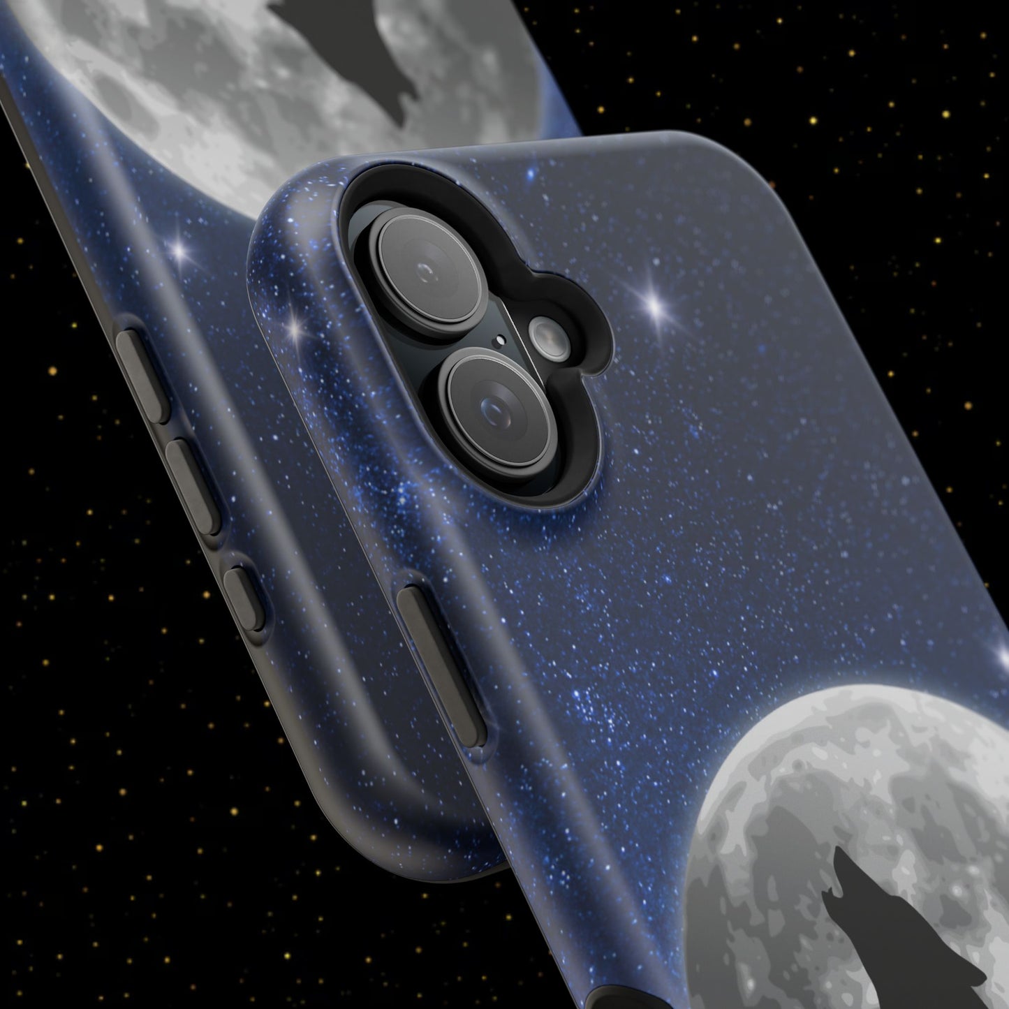 Wolfsheulen Mond Handyhülle