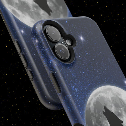 Wolfsheulen Mond Handyhülle