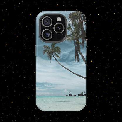  Tropischer Palmenstrand Handyhülle