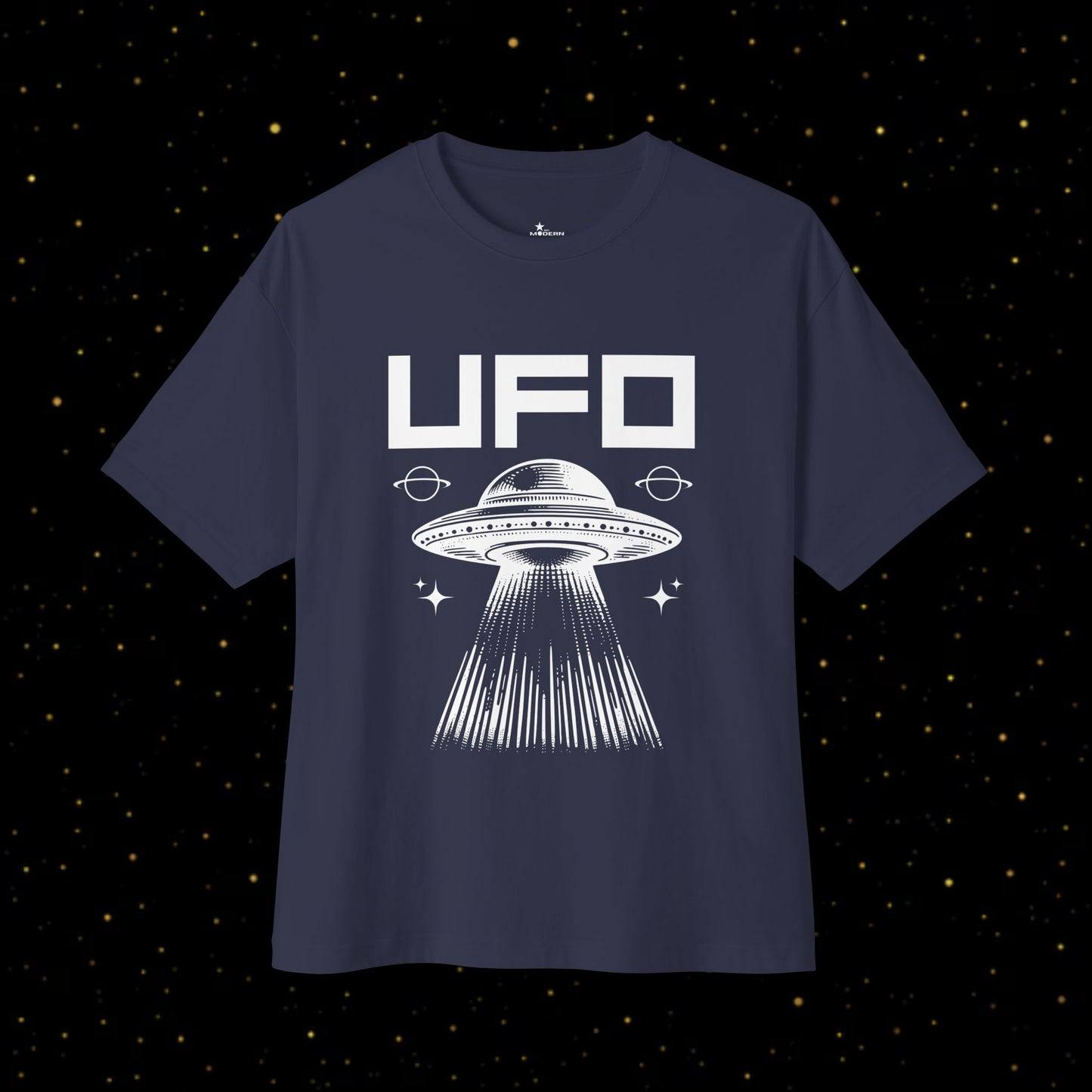 UFO-Grafik-T-Shirt