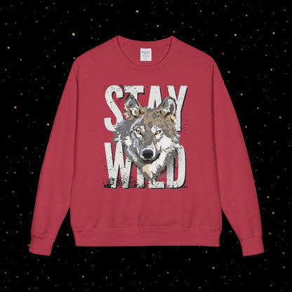 Stay Wild Wolf Sweatshirt