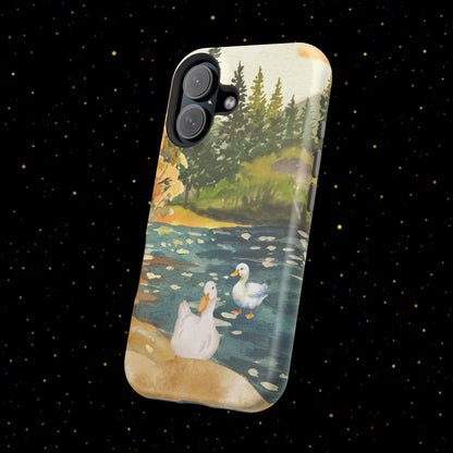 Flüsternde Flussenten Handyhülle