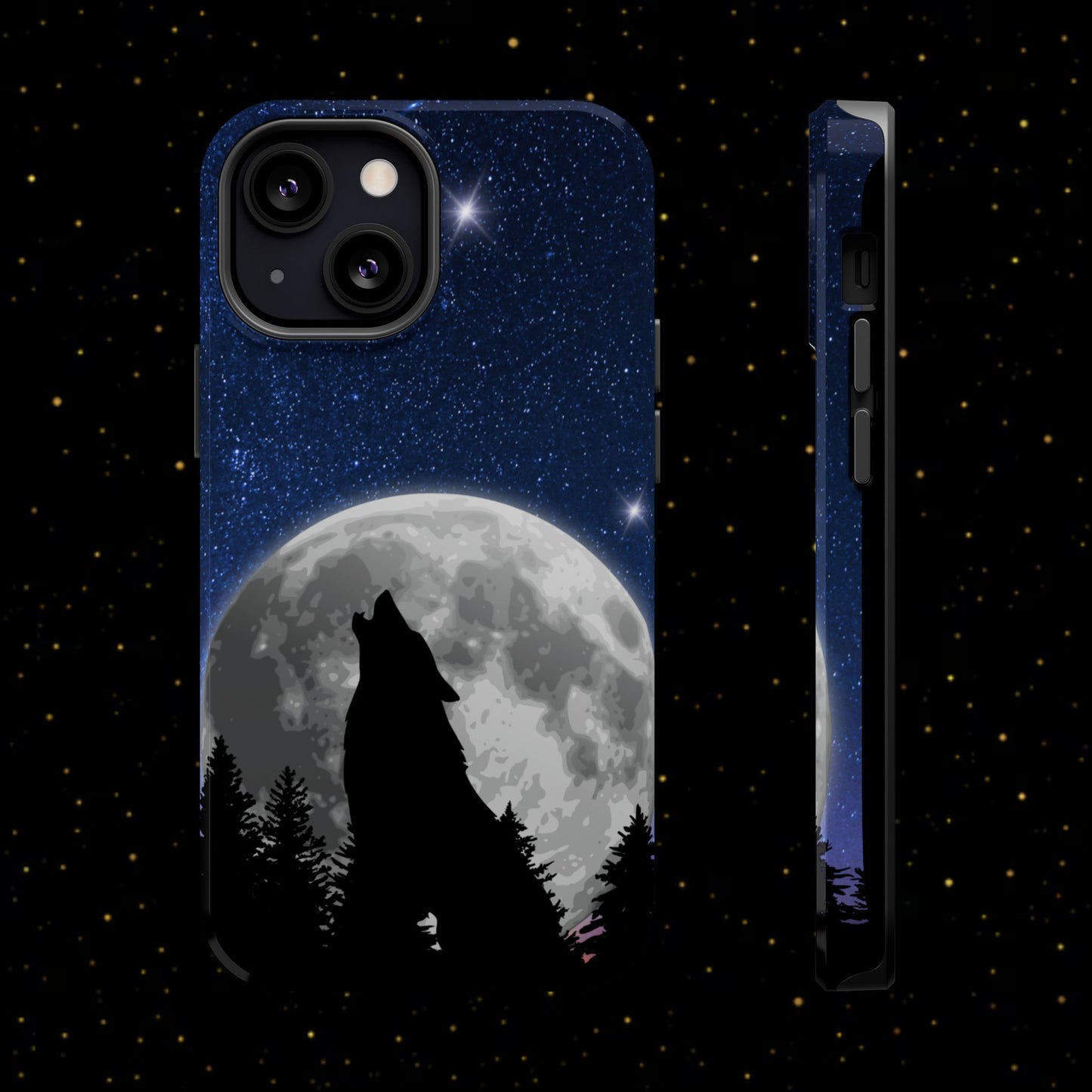 Wolfsheulen Mond Handyhülle