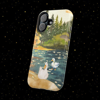 Flüsternde Flussenten Handyhülle