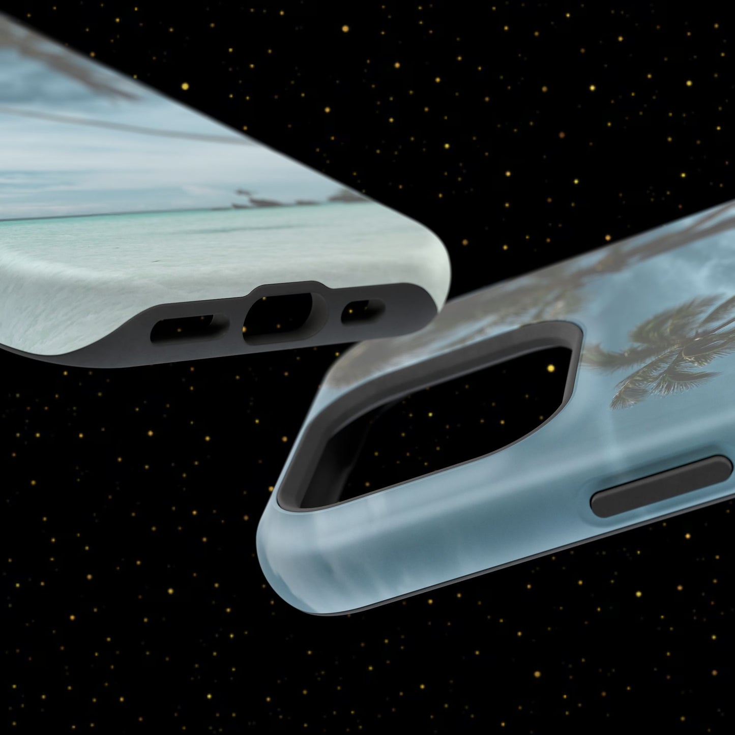  Tropischer Palmenstrand Handyhülle