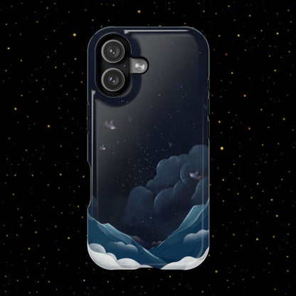 Magnetische Handyhülle <Nachthimmel>