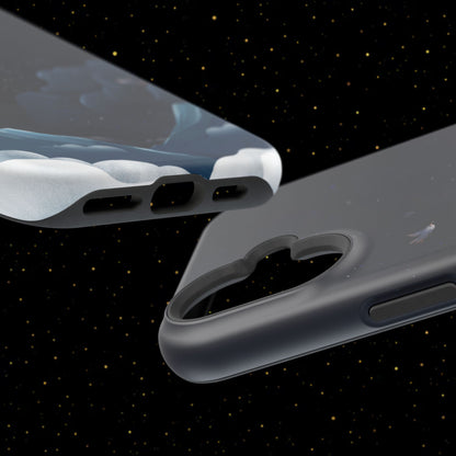 Magnetische Handyhülle <Nachthimmel>