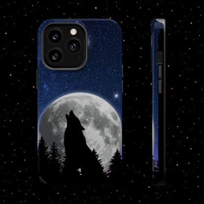 Wolfsheulen Mond Handyhülle