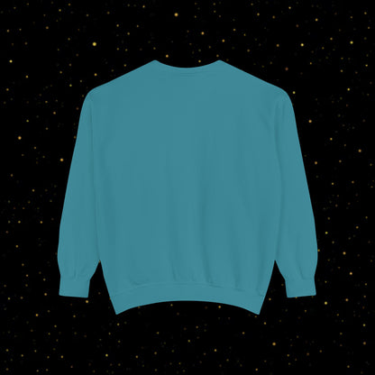 "I Am Free" Inspirierendes Sweatshirt mit Grafikprint