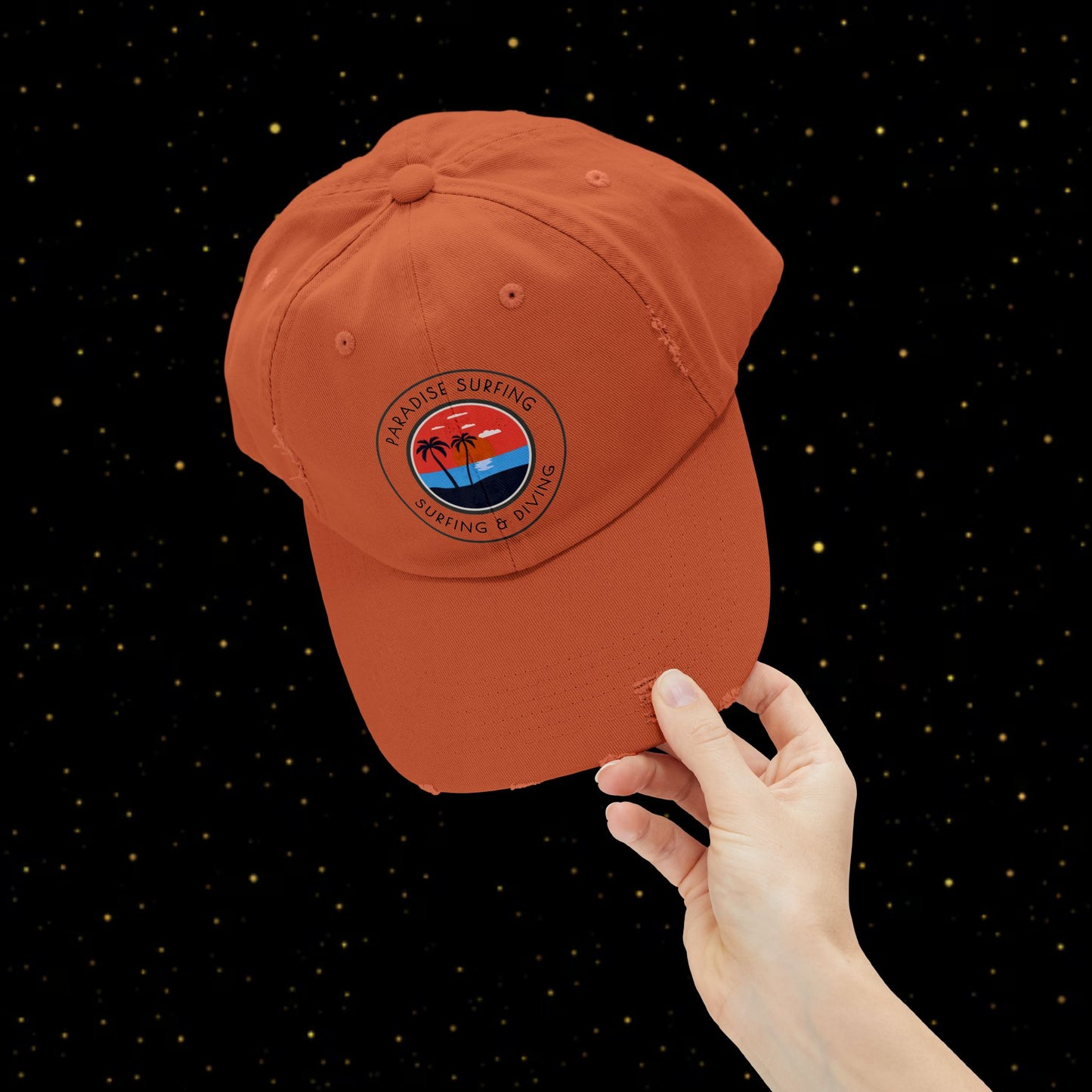 Paradise Surfing Cap