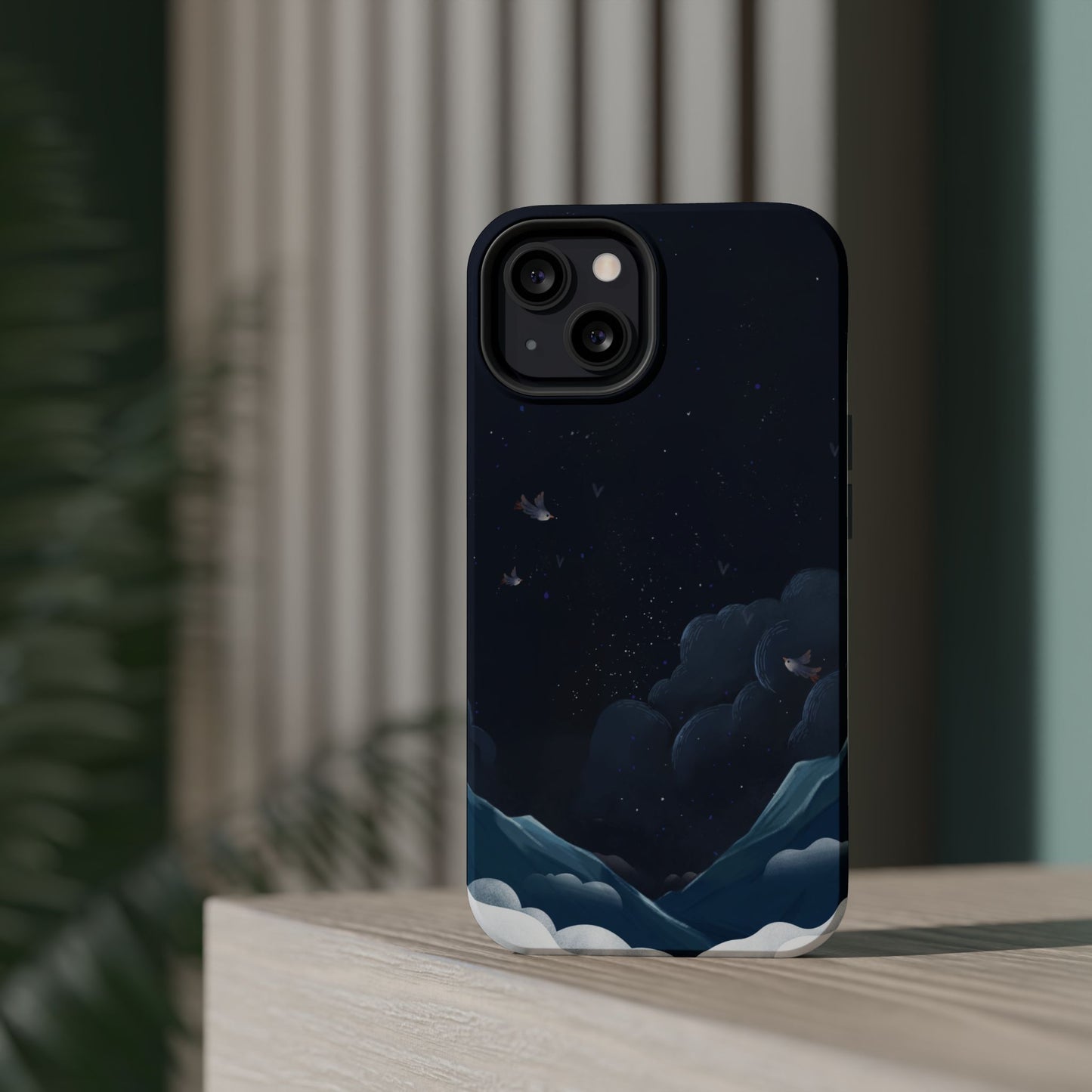 Magnetische Handyhülle <Nachthimmel>