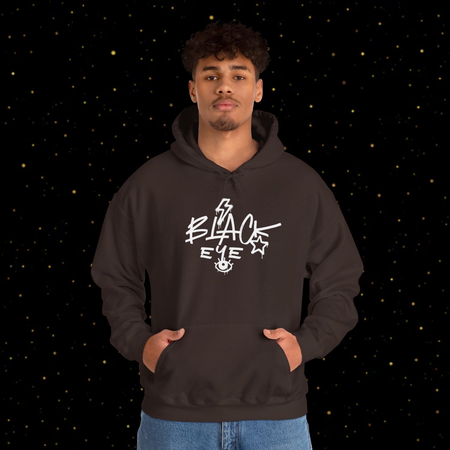 Black Eye Straße Kapuzenpullover