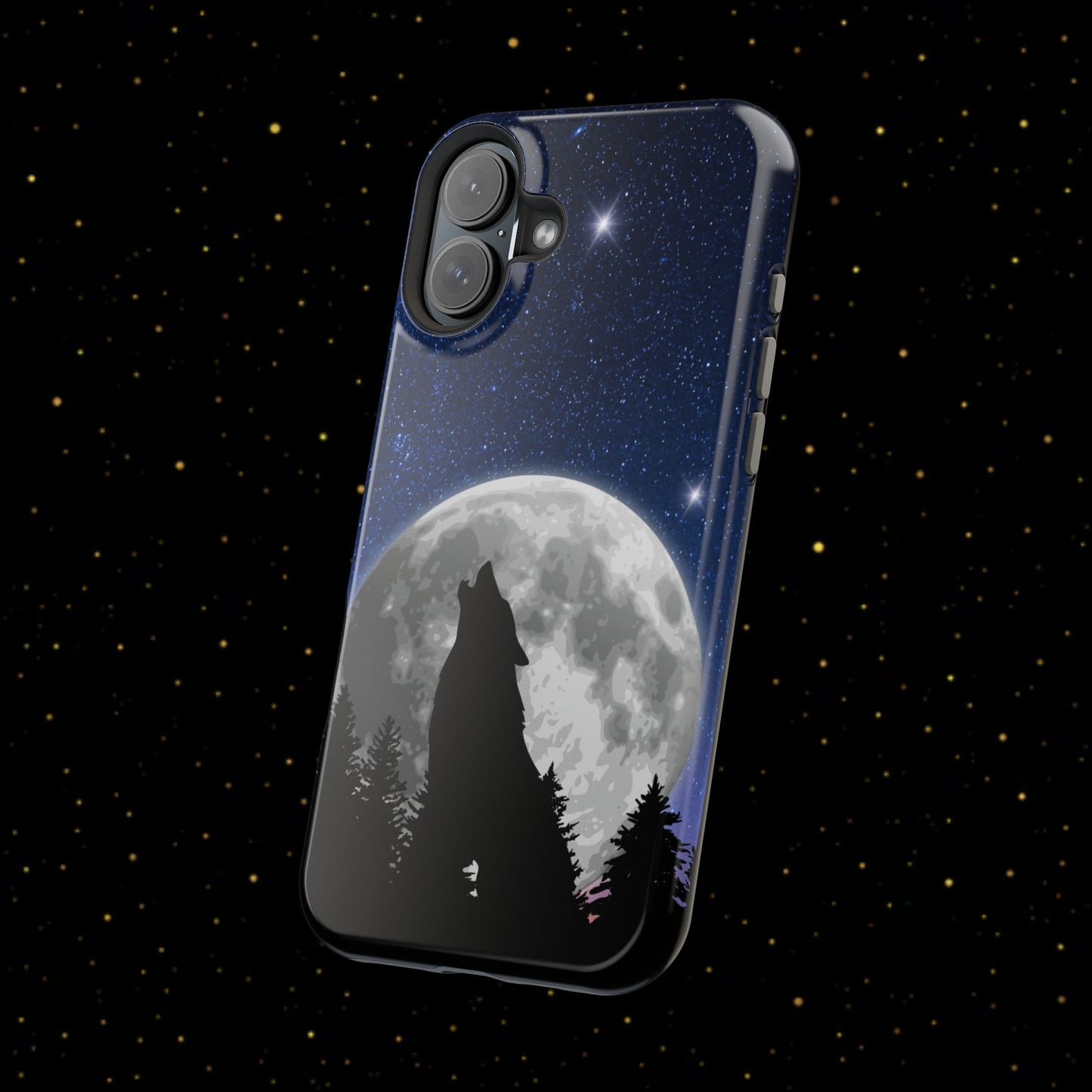 Wolfsheulen Mond Handyhülle