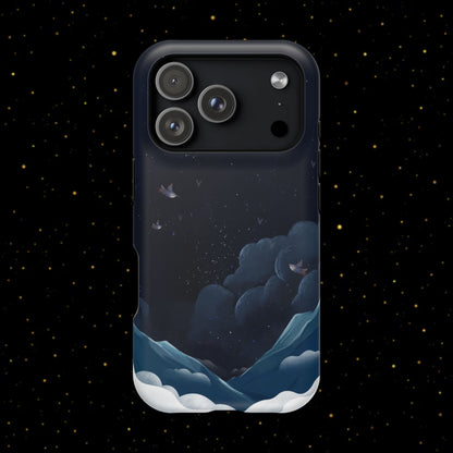 Magnetische Handyhülle <Nachthimmel>