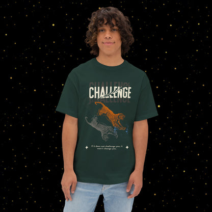 Tiger-T-Shirt <Herausforderungsmentalität>