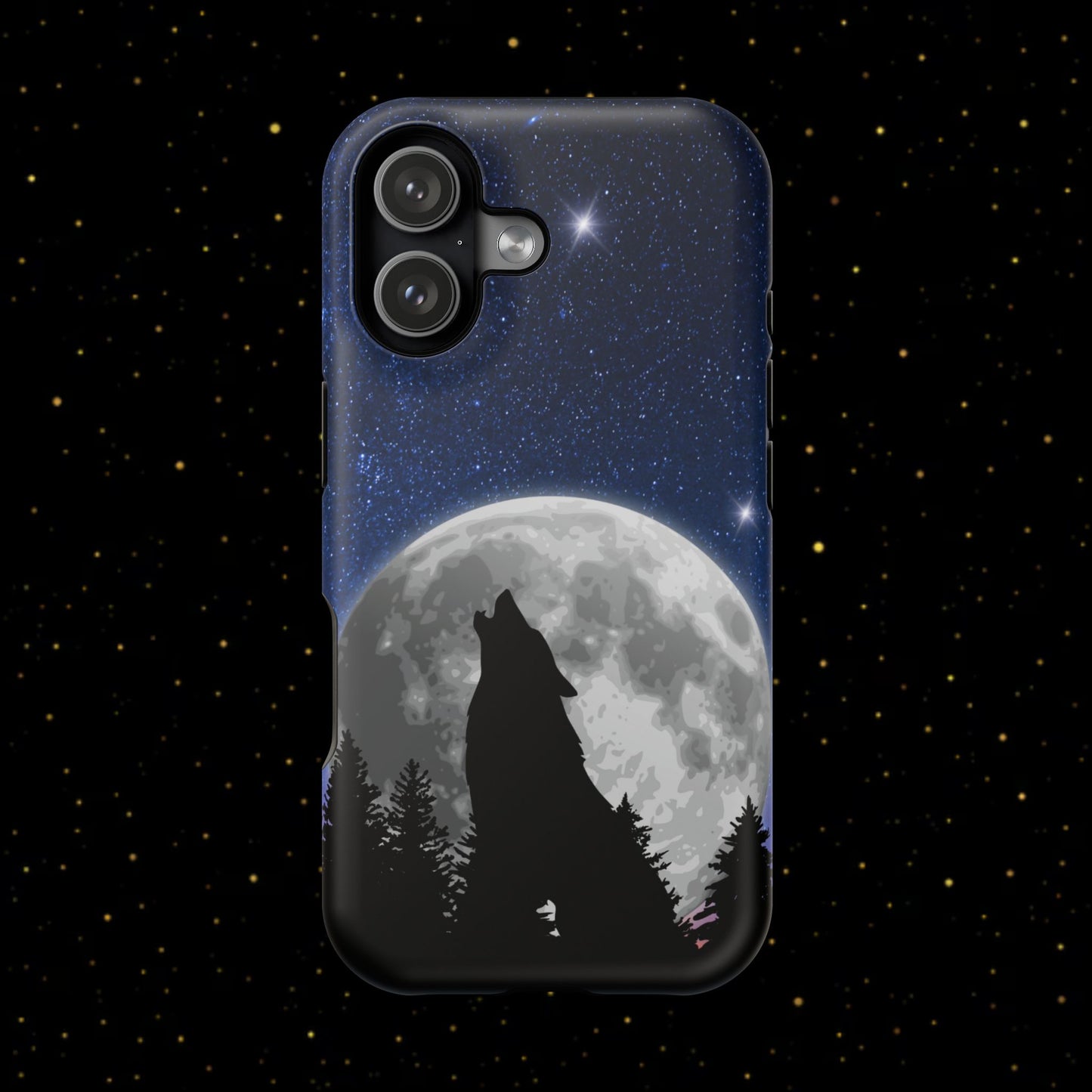 Wolfsheulen Mond Handyhülle