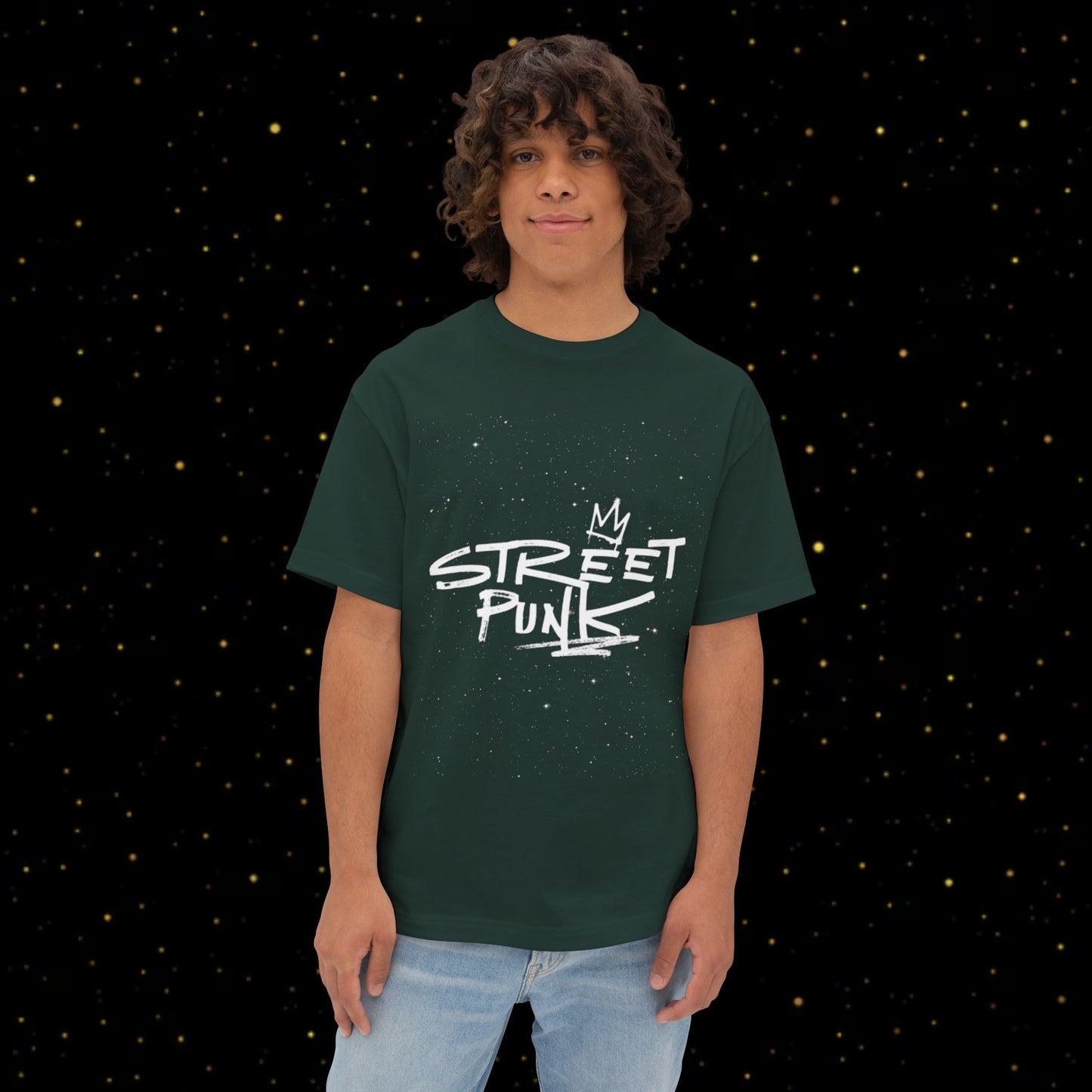 Straßenpunk Grafik-T-Shirt